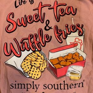 NWT Simply Southern Long Sleeve TShirt with EXTRAS